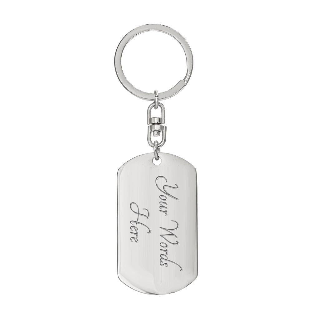 To My Grandson, Never Lose Keychain