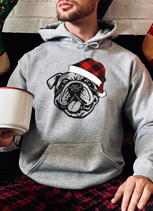 Happy PAWliday l Bulldog l Pullover Hoodie