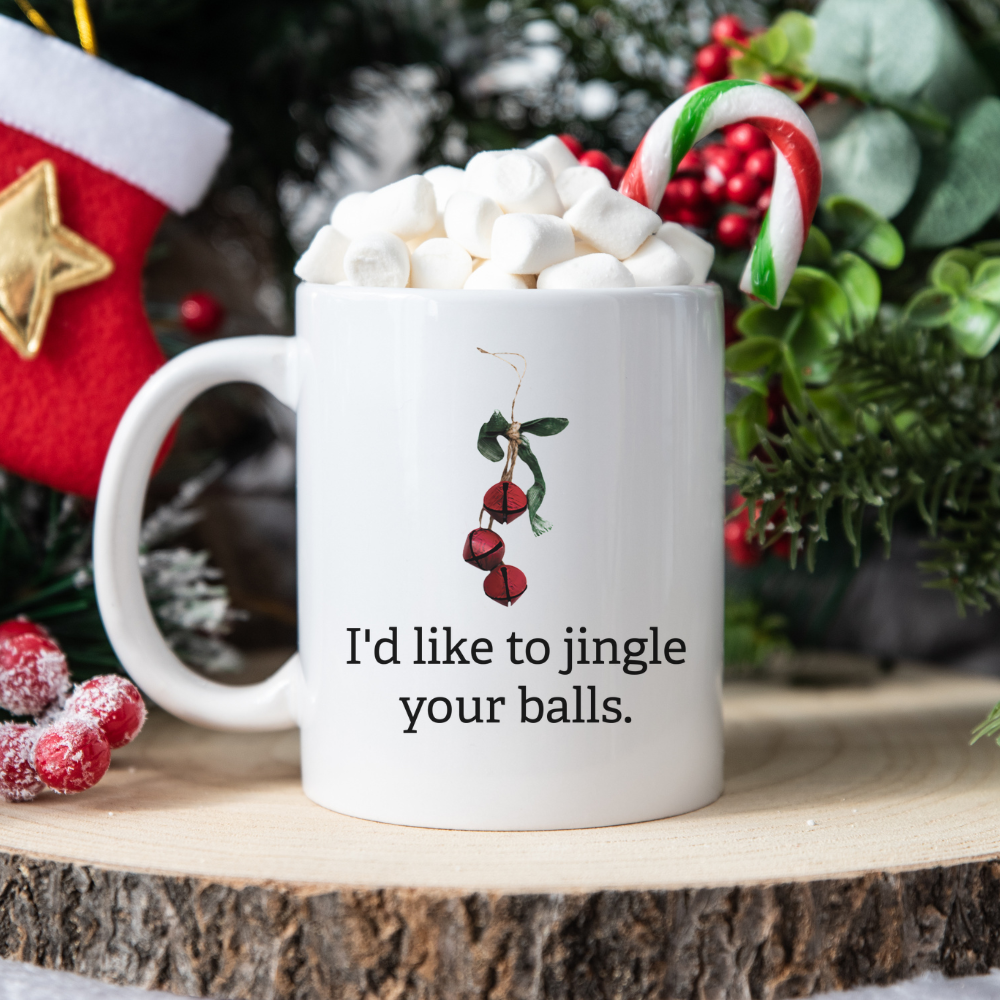 Jingle Balls l 11 oz. White Mug