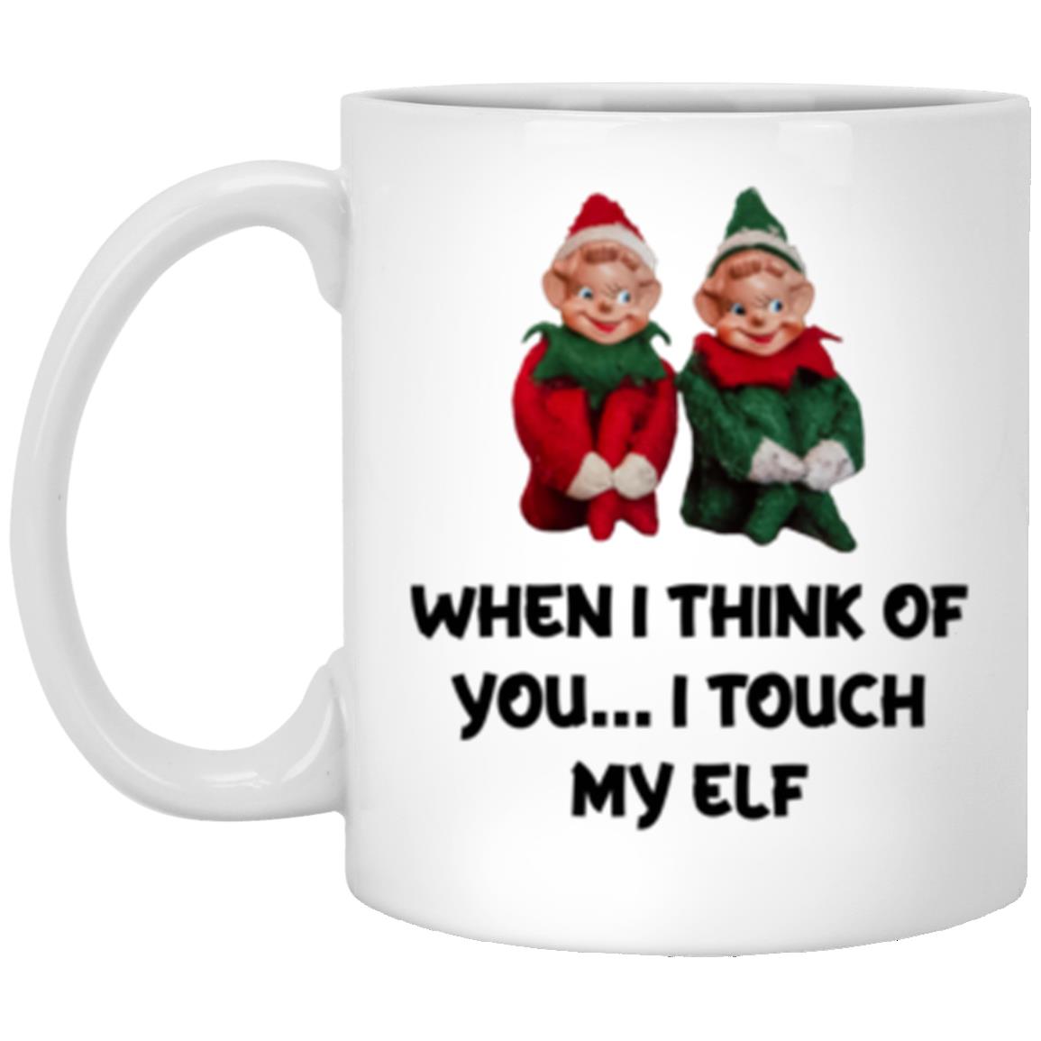 When I Think Of You l Christmas l 11 oz. White Mug