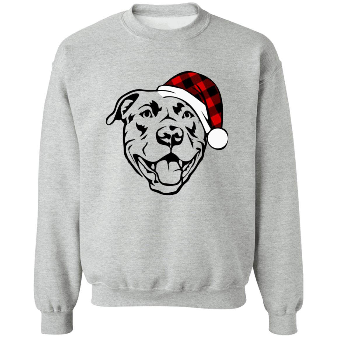 Love, Peace & Wags l Pitbull l Crewneck Pullover Sweatshirt