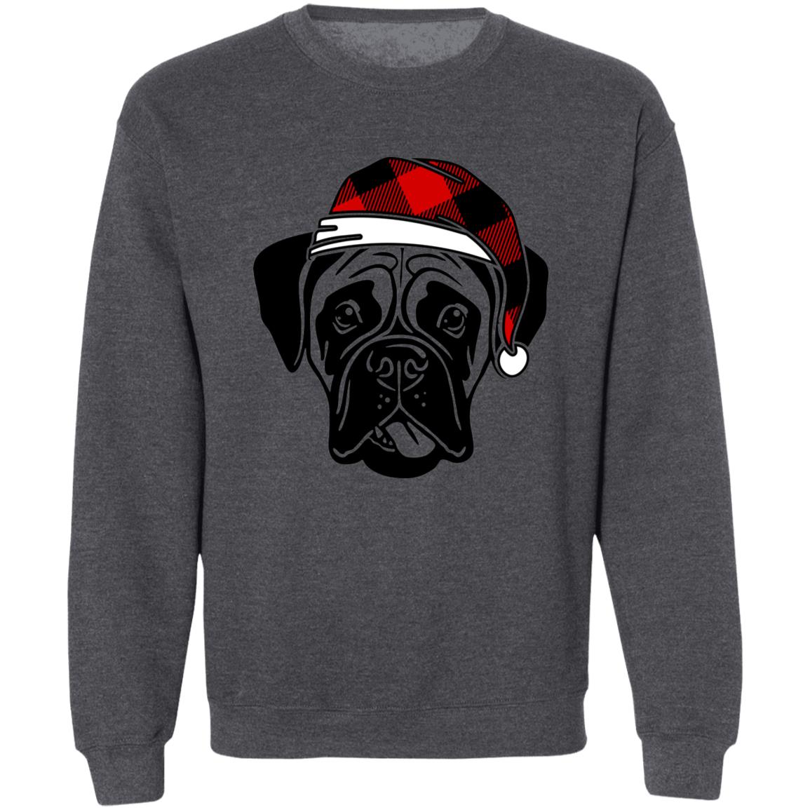 Merry WOOFmas l Boxer Dog l Crewneck Pullover Sweatshirt