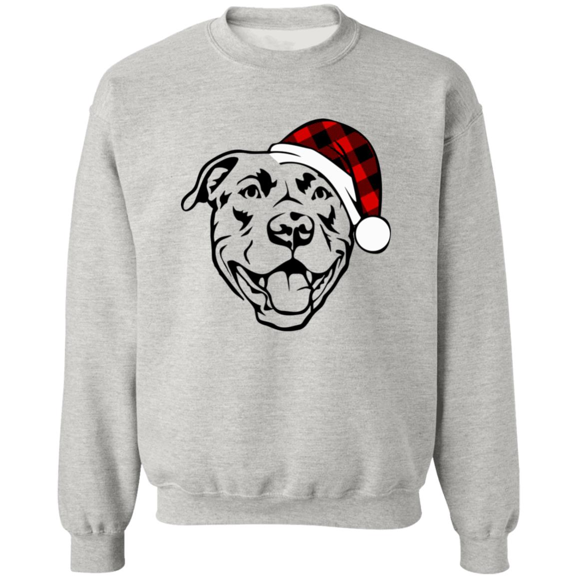 Love, Peace & Wags l Pitbull l Crewneck Pullover Sweatshirt