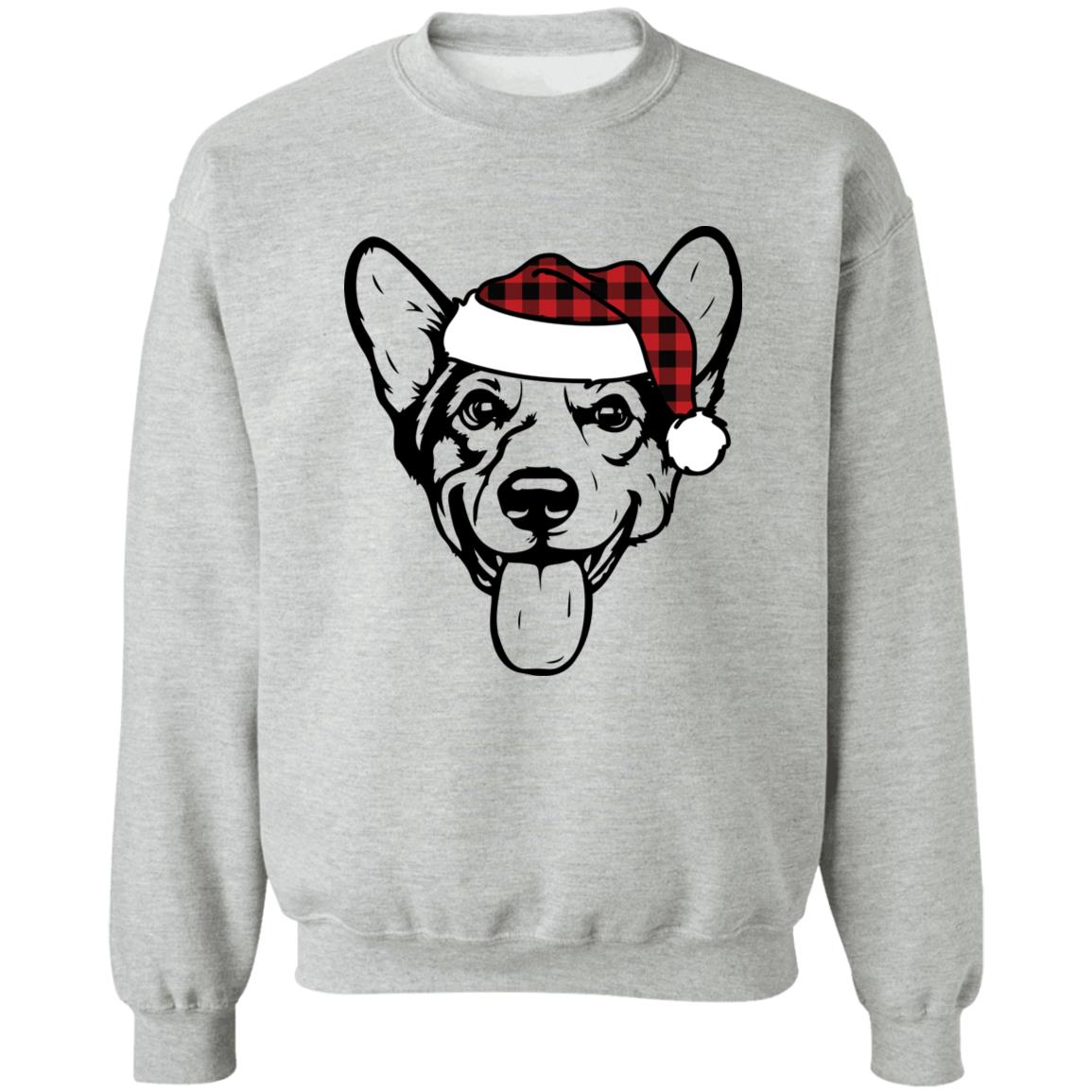 A Very Corgi Christmas l Crewneck Pullover Sweatshirt