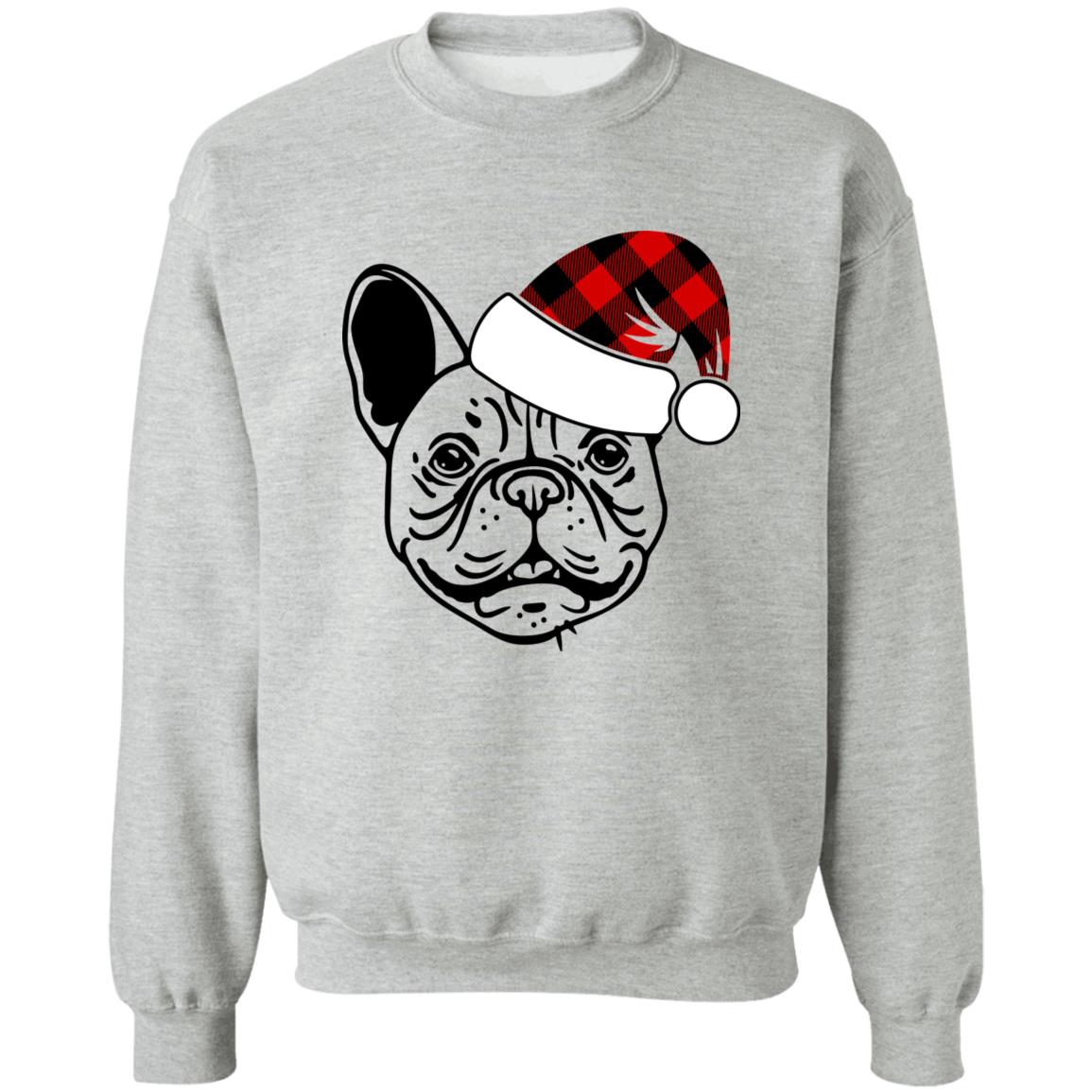 Merry FRENCHmas l French Bulldog l Crewneck Pullover Sweatshirt