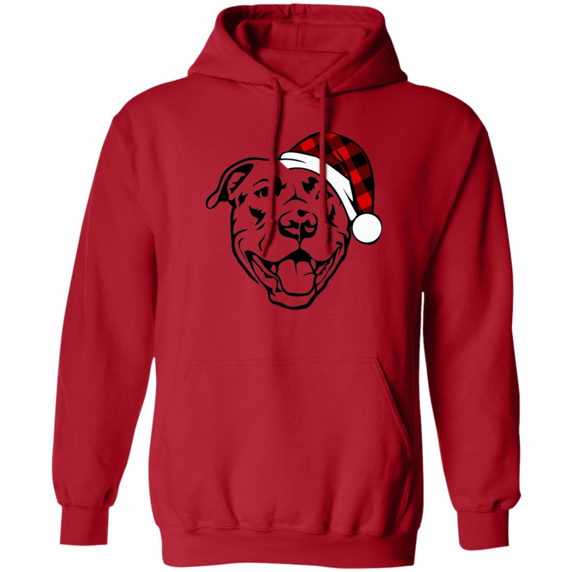 Love, Peace & Wags l Pitbull l Christmas Pullover Hoodie