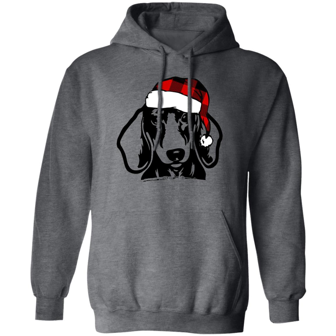 Dachshund Through The Snow l Christmas Pullover Hoodie