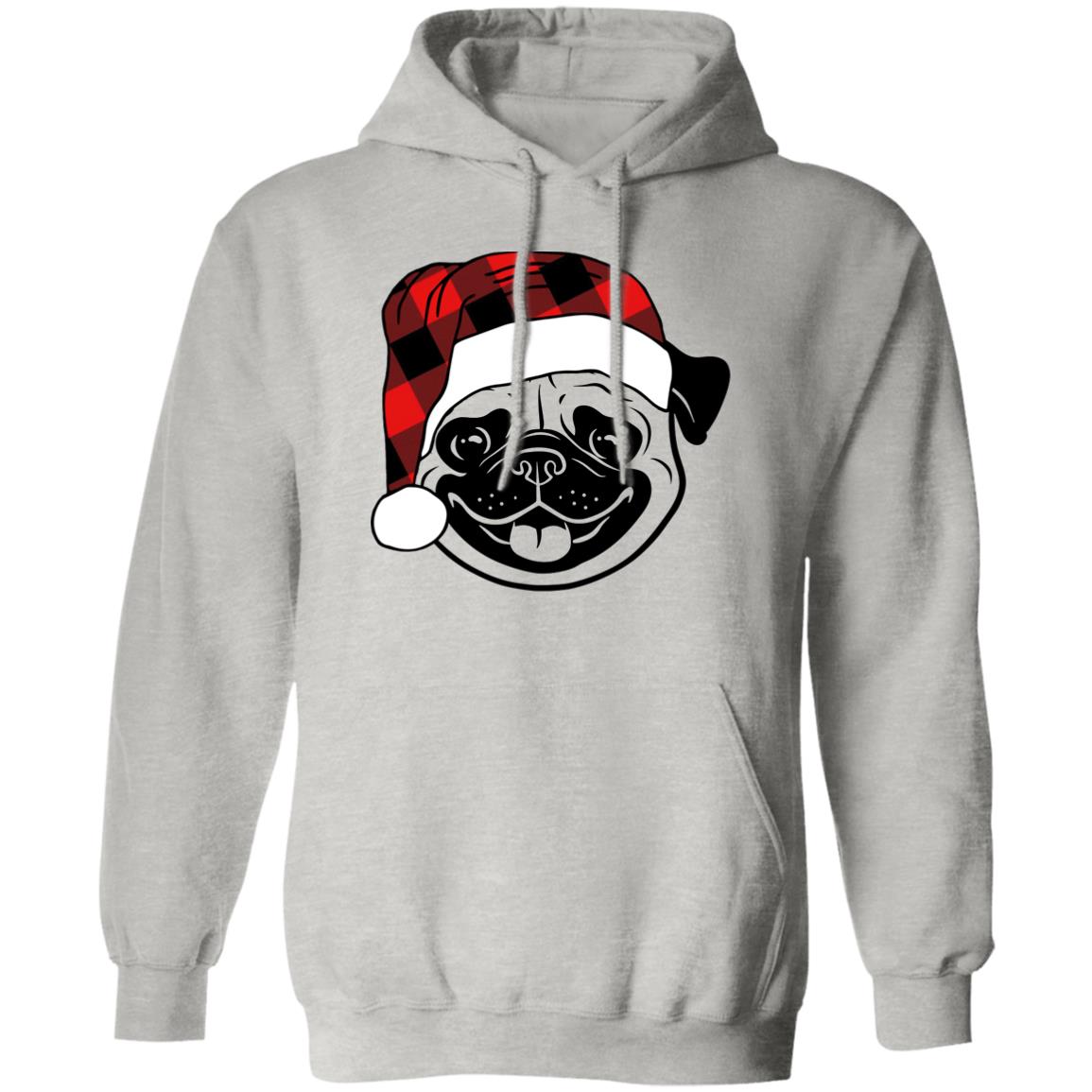 Merry PUG Life l Christmas Pullover Hoodie