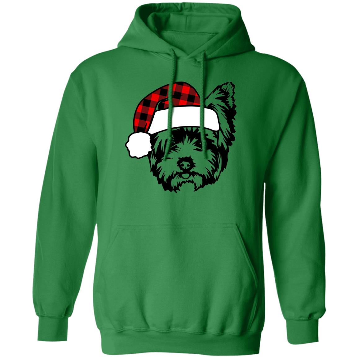 Feliz Naughty Dog l Yorkie l Christmas Pullover Hoodie