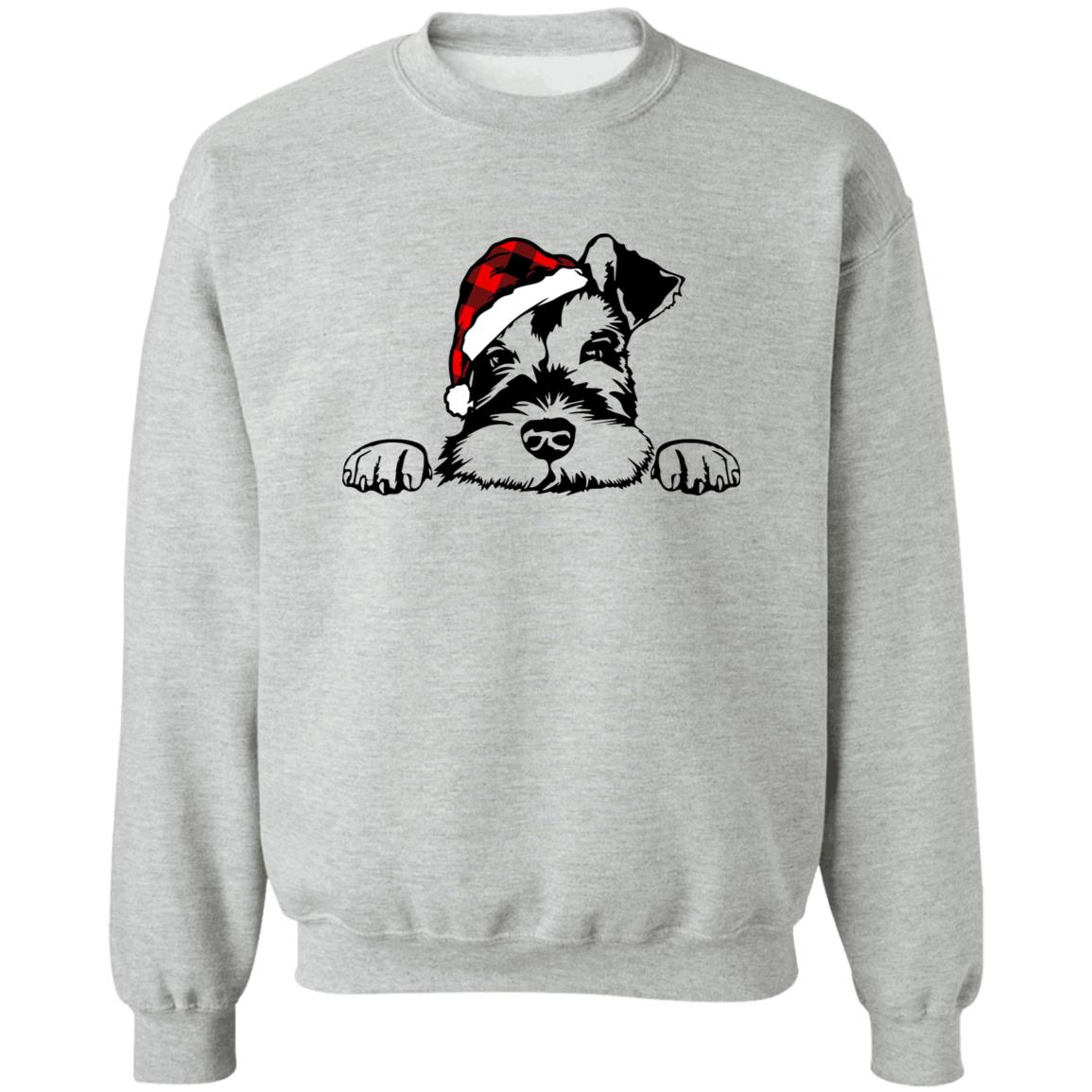 Mini Schnauzer Crewneck Pullover Sweatshirt