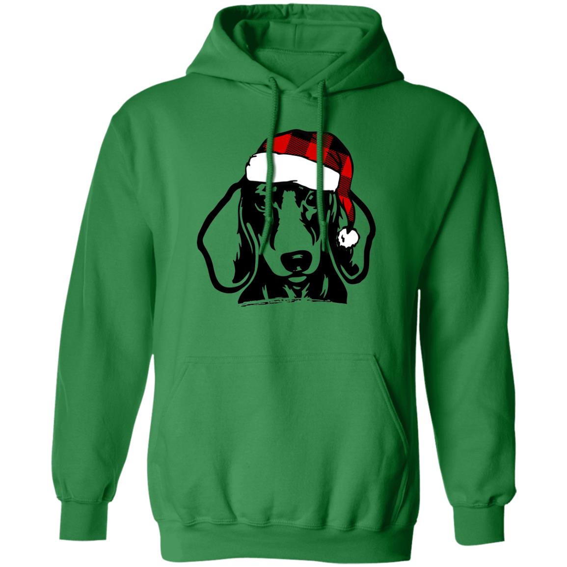 Dachshund Through The Snow l Christmas Pullover Hoodie