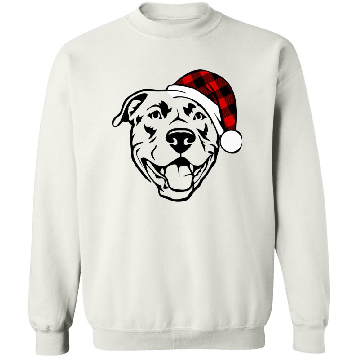 Merry PITmas l Pitbull  Crewneck Pullover Sweatshirt