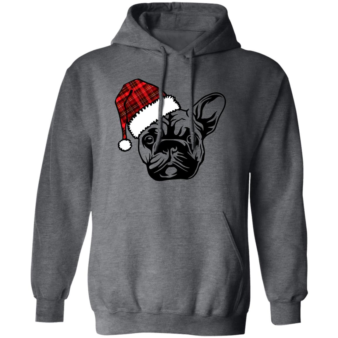 Frolicking Frenchie l French Bulldog l Christmas Pullover Hoodie