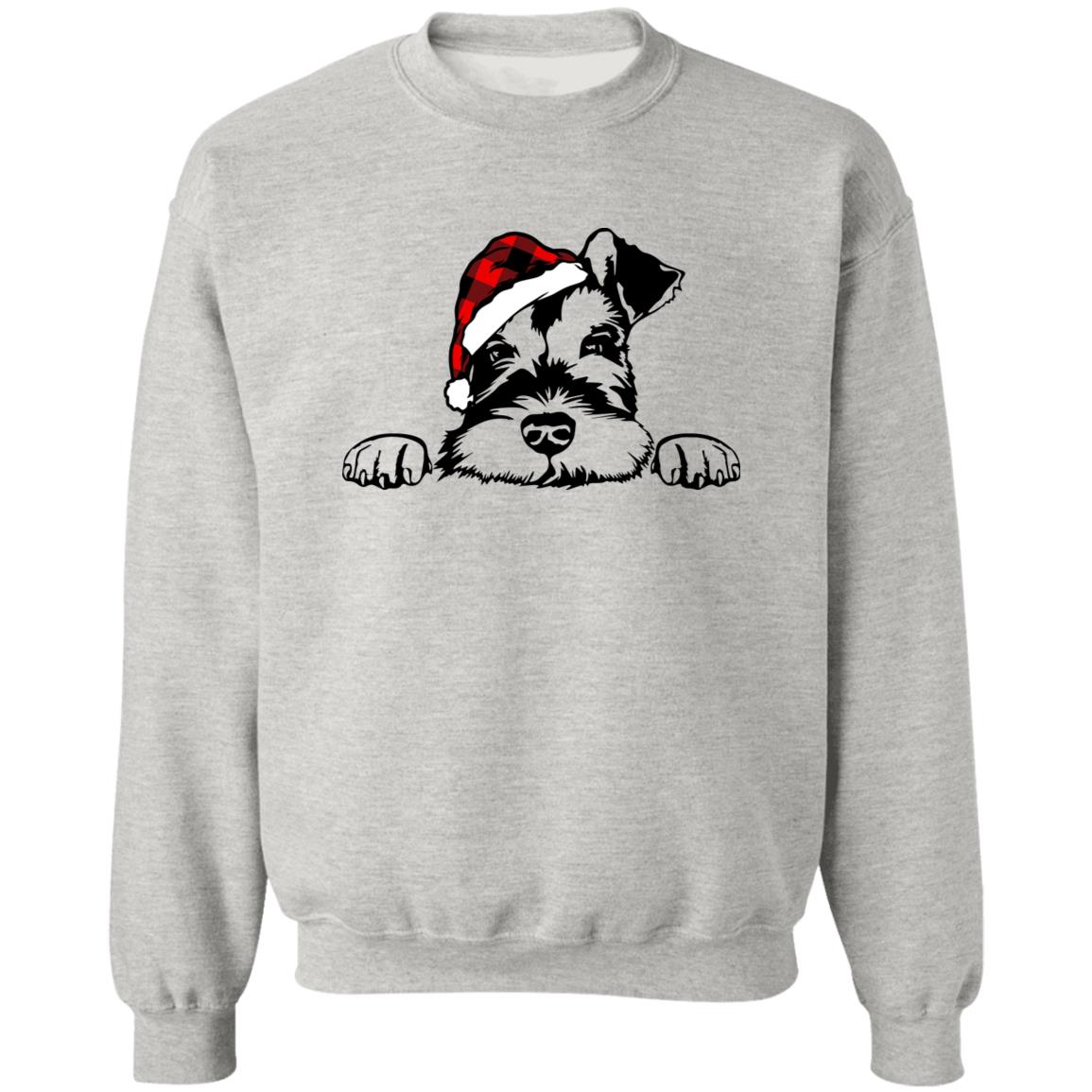 Mini Schnauzer Crewneck Pullover Sweatshirt