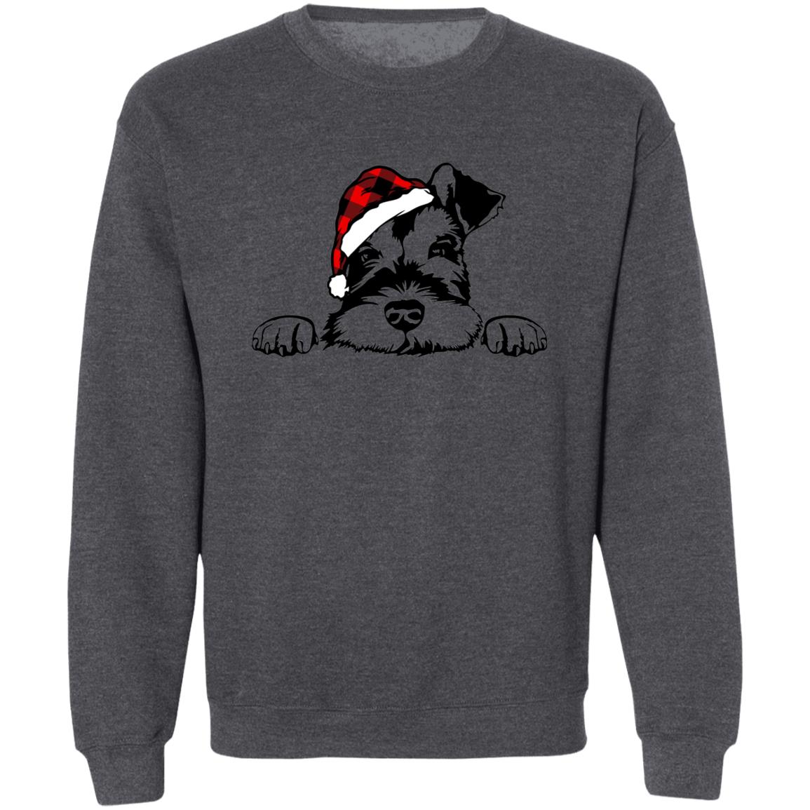 Mini Schnauzer Crewneck Pullover Sweatshirt