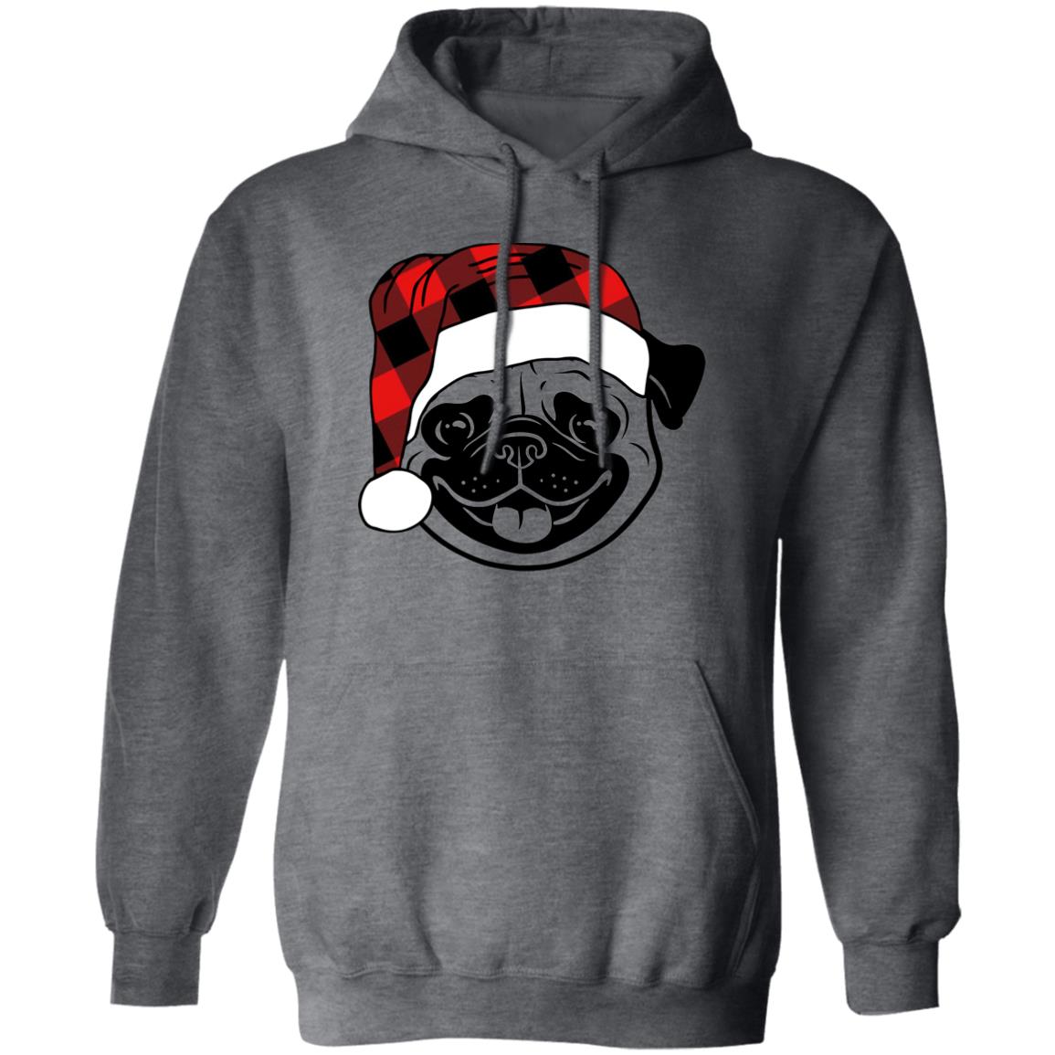 Merry PUG Life l Christmas Pullover Hoodie