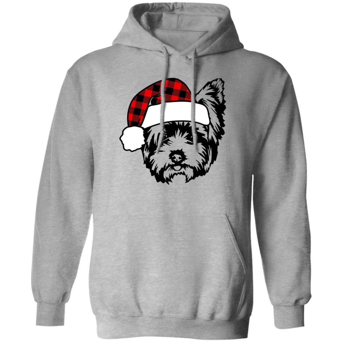 Feliz Naughty Dog l Yorkie l Christmas Pullover Hoodie