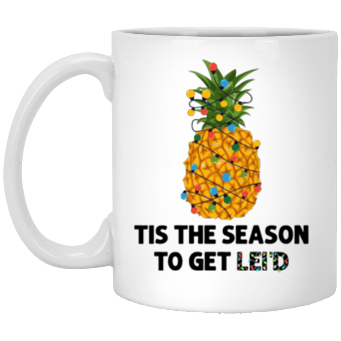 Tis The Season l Lei'd l 11 oz. White Mug