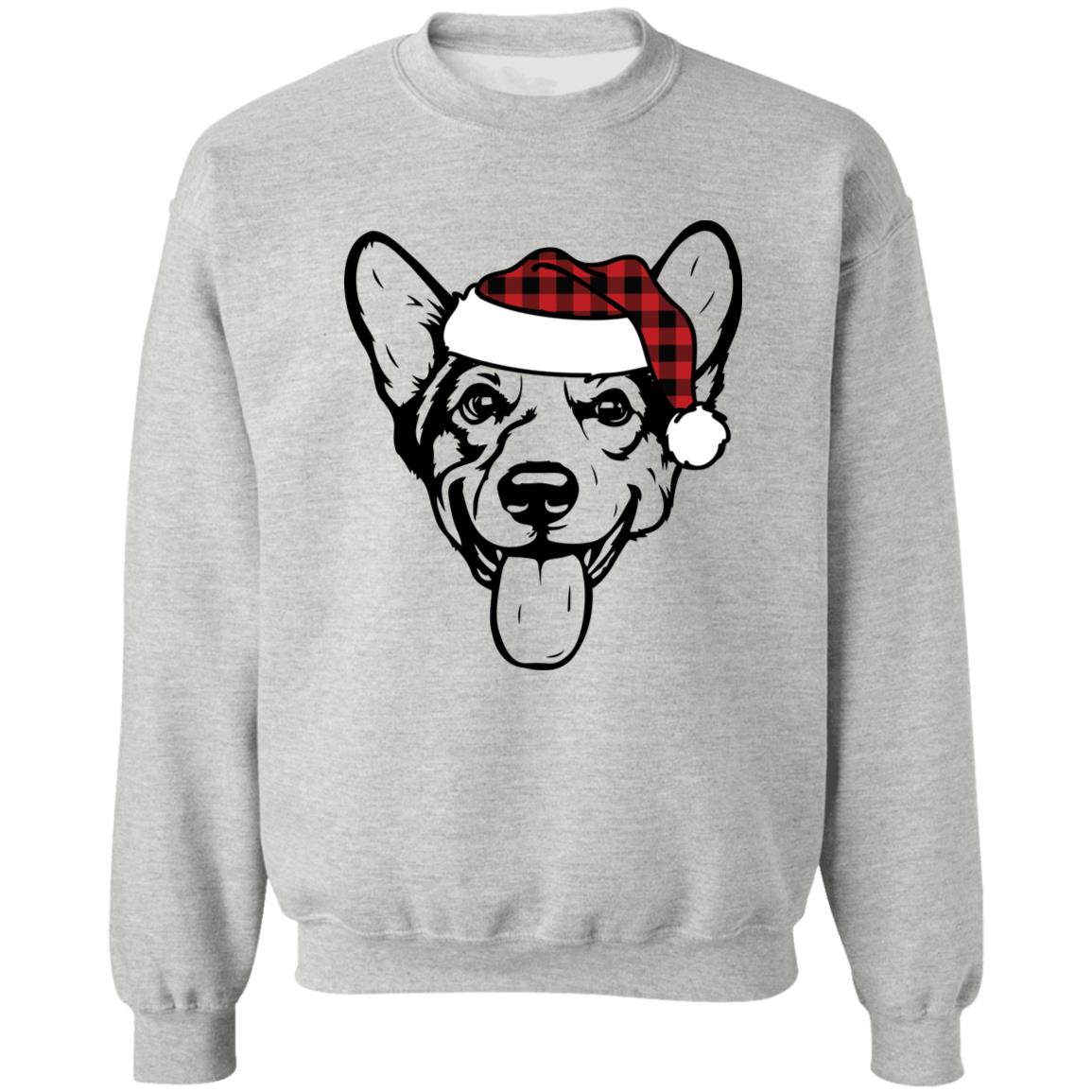 A Very Corgi Christmas l Crewneck Pullover Sweatshirt