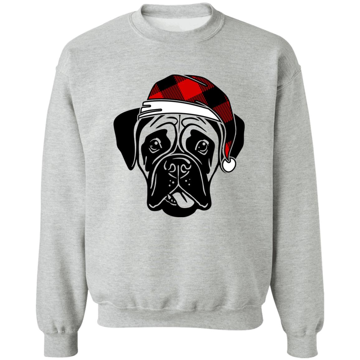 Merry WOOFmas l Boxer Dog l Crewneck Pullover Sweatshirt