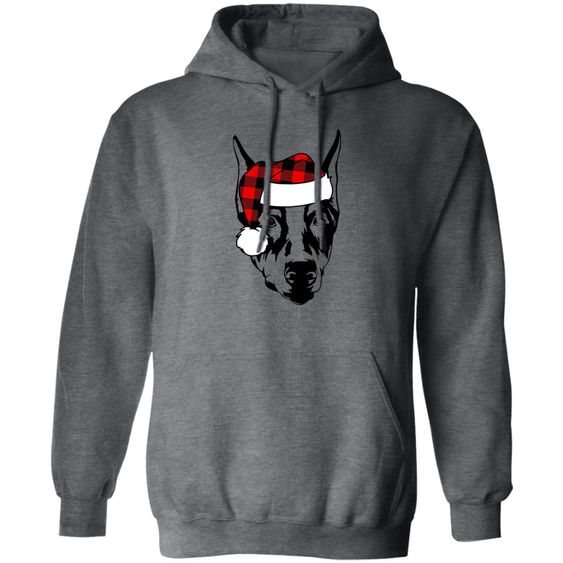 Santa PAWS l Doberman l Christmas Pullover Hoodie