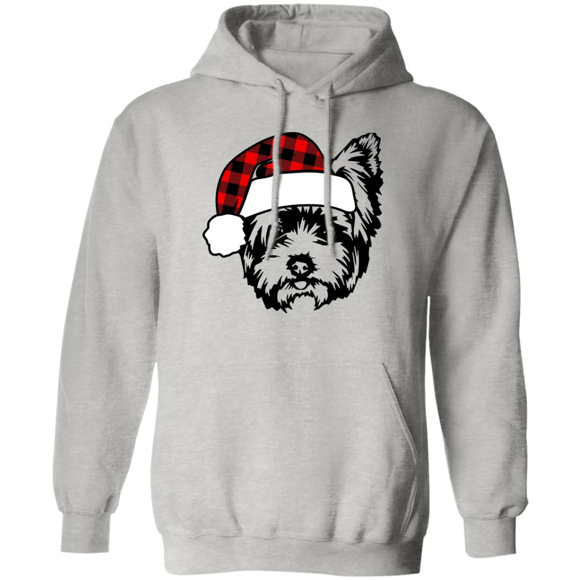 Feliz Naughty Dog l Yorkie l Christmas Pullover Hoodie