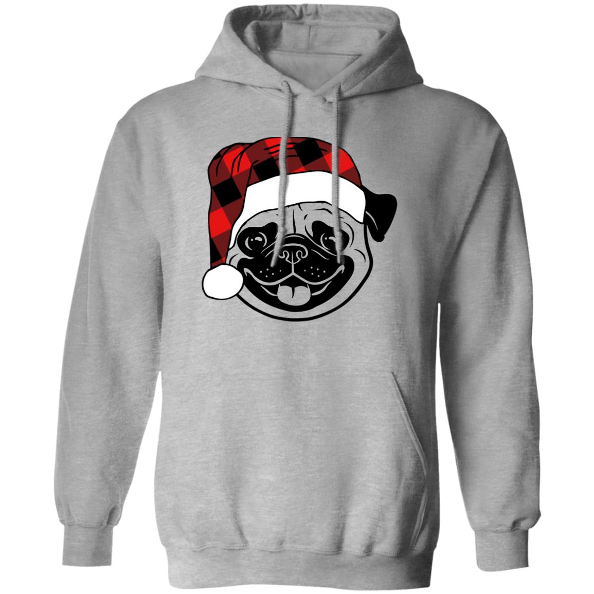 Merry PUG Life l Christmas Pullover Hoodie