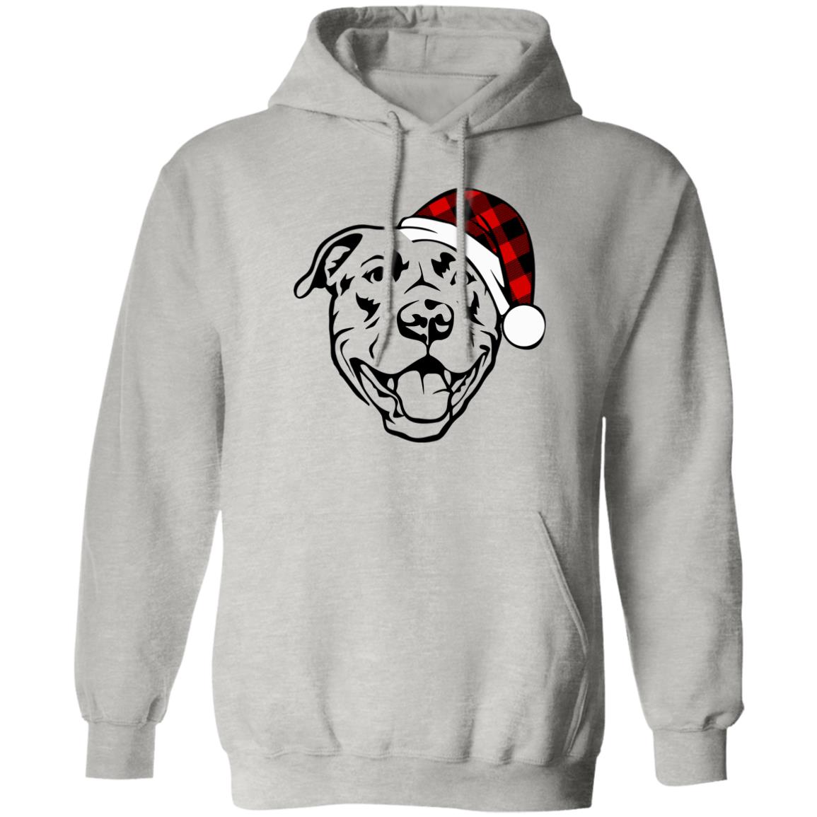 Love, Peace & Wags l Pitbull l Christmas Pullover Hoodie