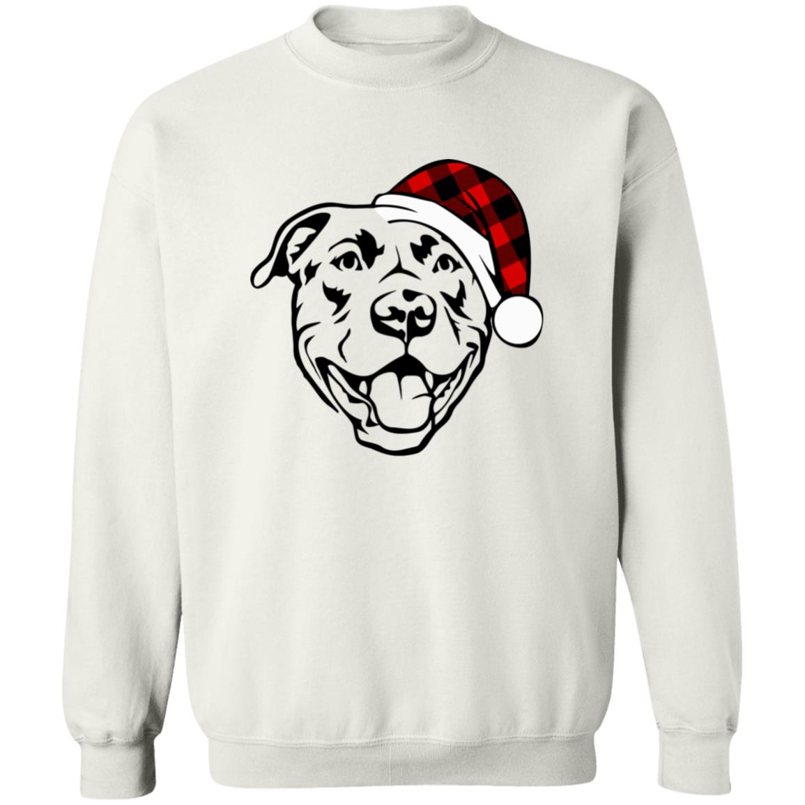 Love, Peace & Wags l Pitbull l Crewneck Pullover Sweatshirt