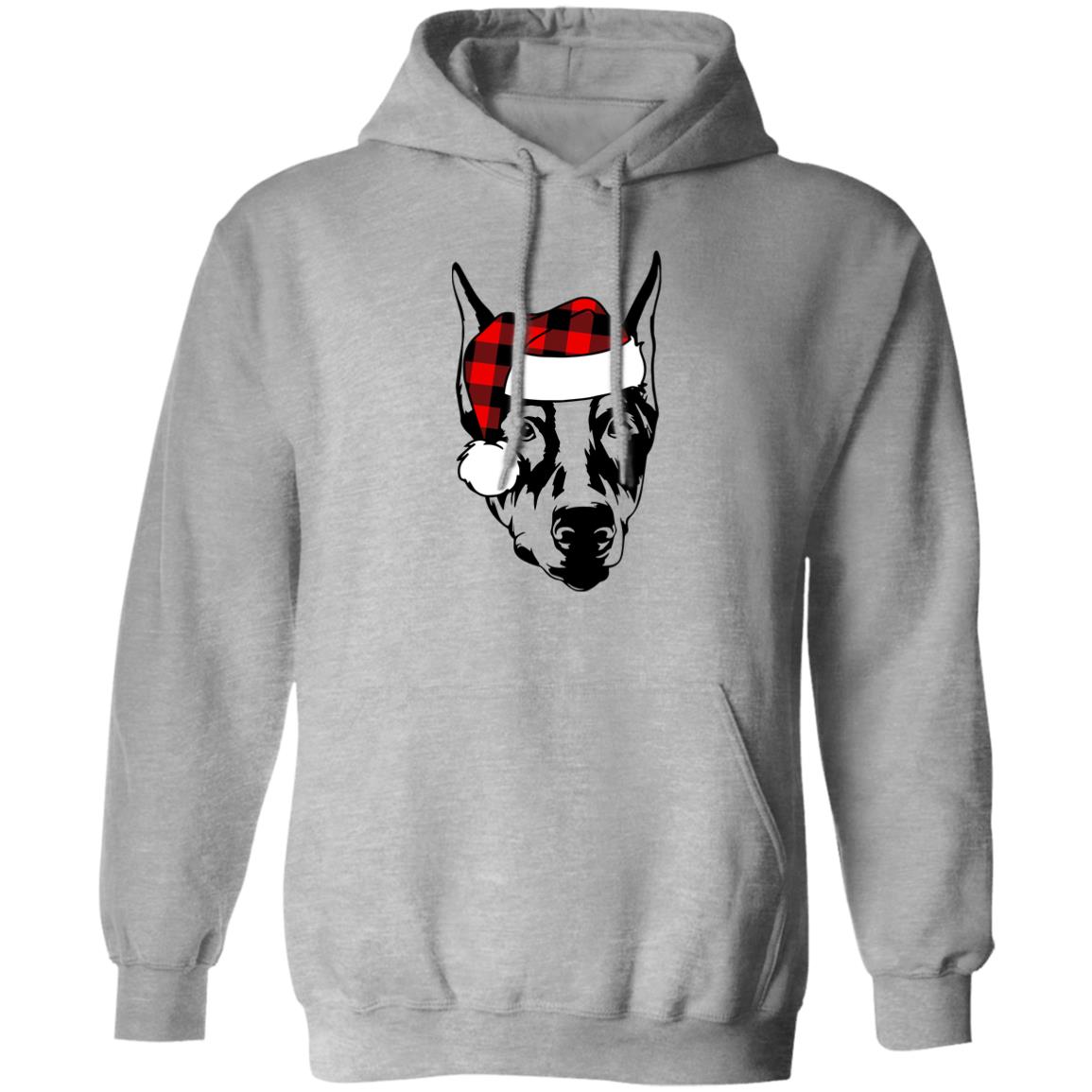 Santa PAWS l Doberman l Christmas Pullover Hoodie