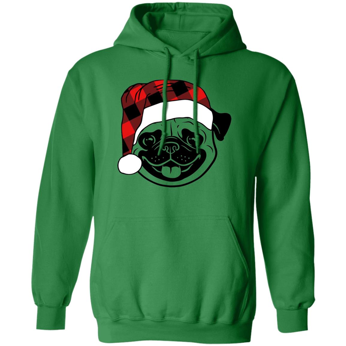 Merry PUG Life l Christmas Pullover Hoodie