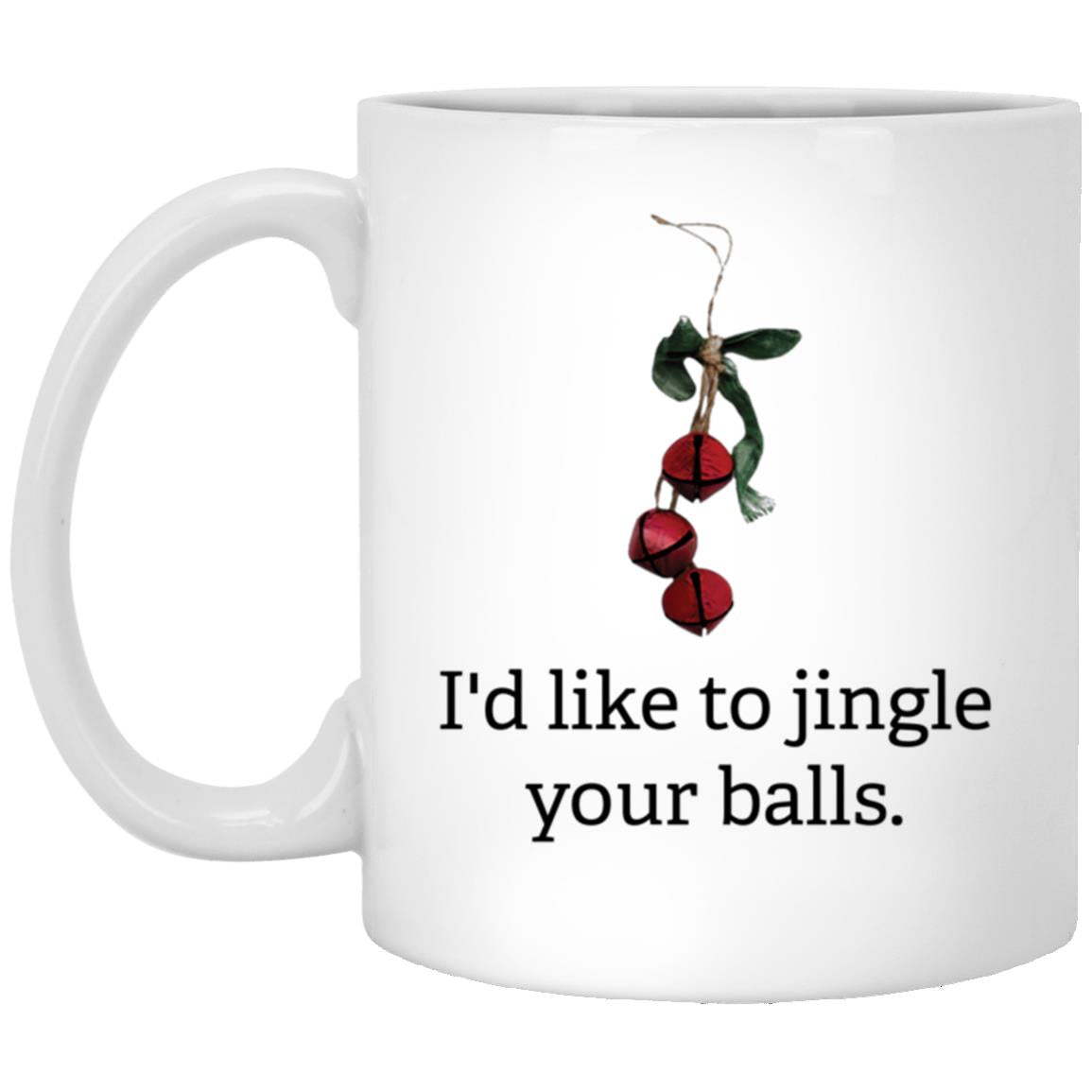 Jingle Balls l 11 oz. White Mug