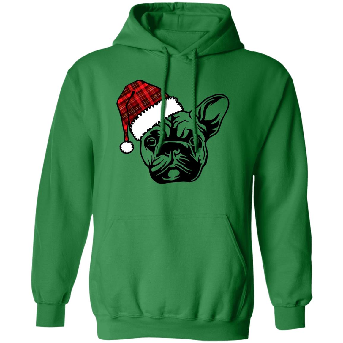 Frolicking Frenchie l French Bulldog l Christmas Pullover Hoodie