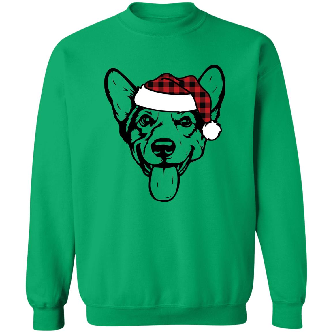 A Very Corgi Christmas l Crewneck Pullover Sweatshirt