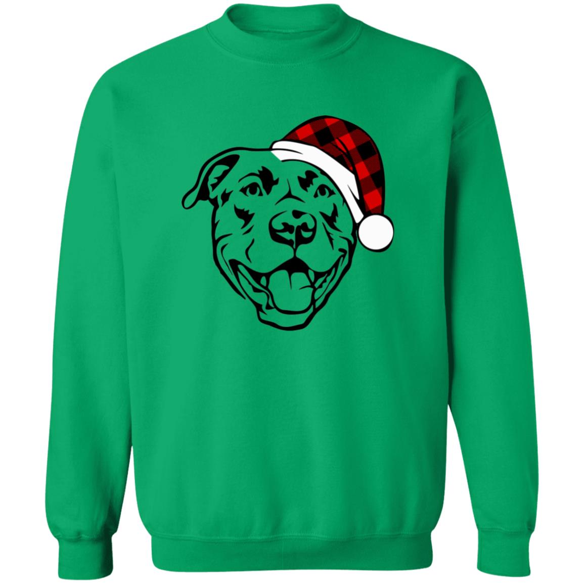 Love, Peace & Wags l Pitbull l Crewneck Pullover Sweatshirt