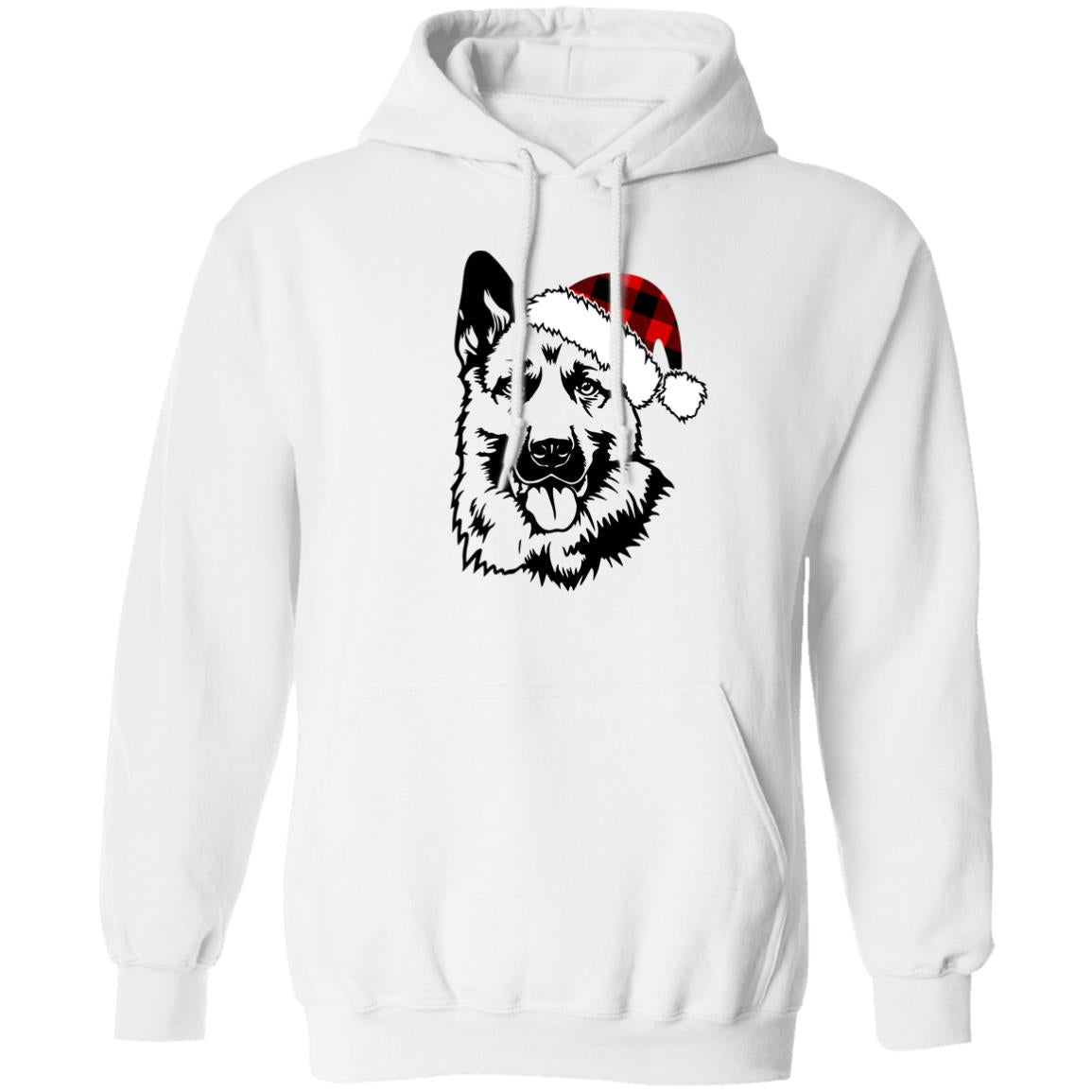 Merry WOOFmas l German Shepherd l Pullover Hoodie