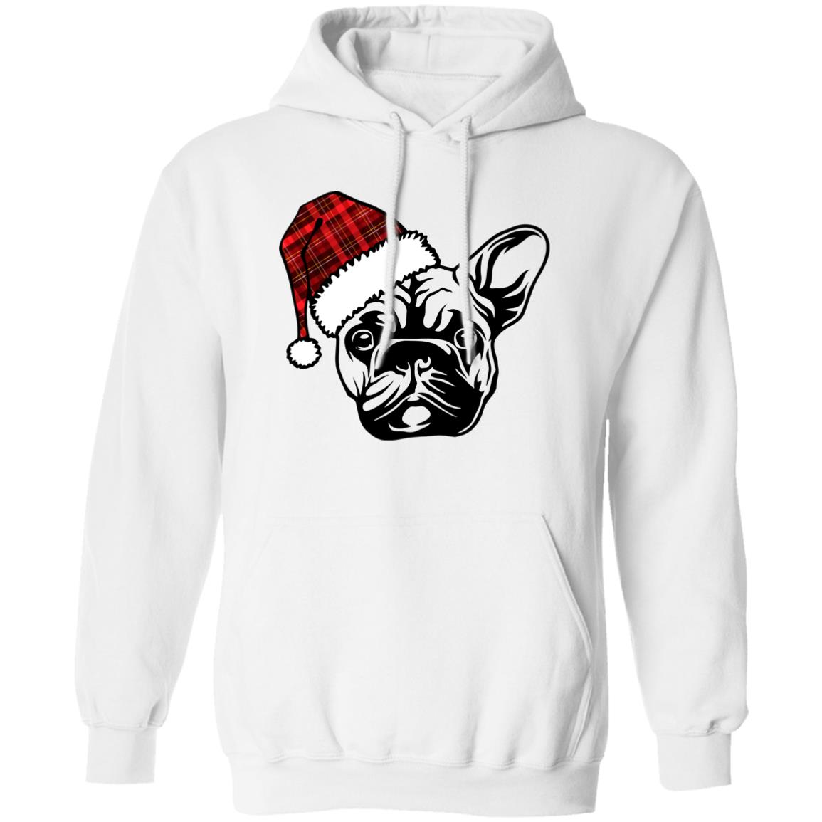 Frolicking Frenchie l French Bulldog l Christmas Pullover Hoodie