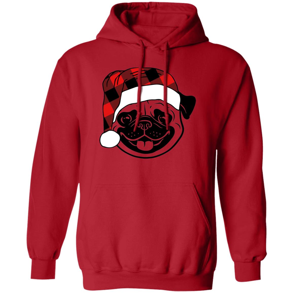 Merry PUG Life l Christmas Pullover Hoodie