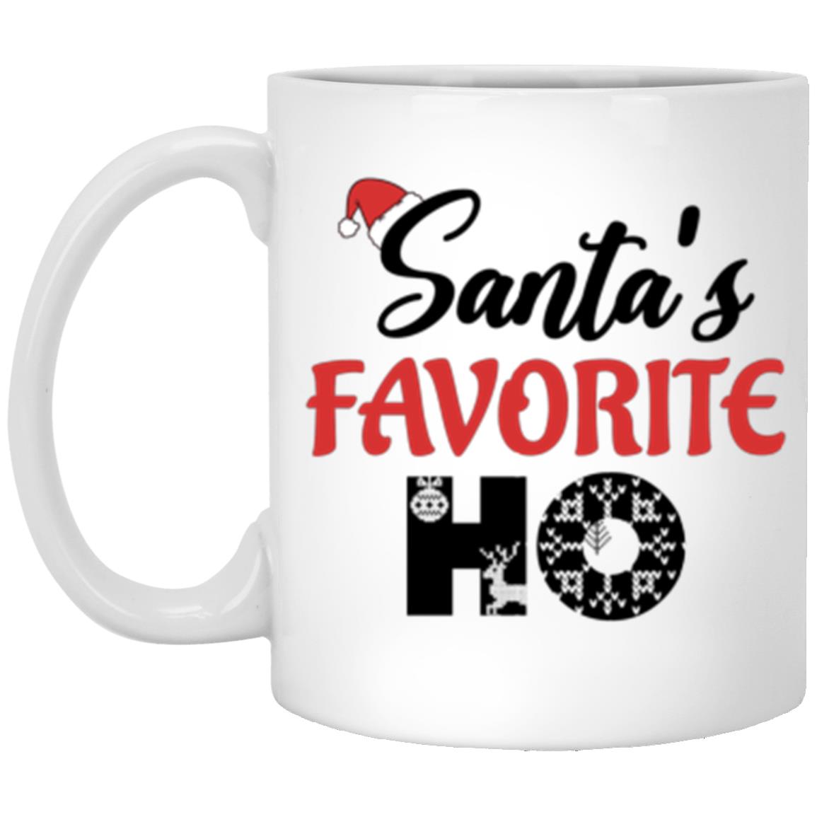 Santa's Favorite l 11 oz. White Mug