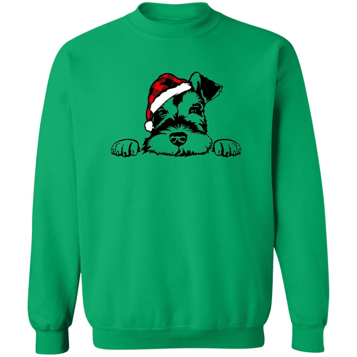 Mini Schnauzer Crewneck Pullover Sweatshirt