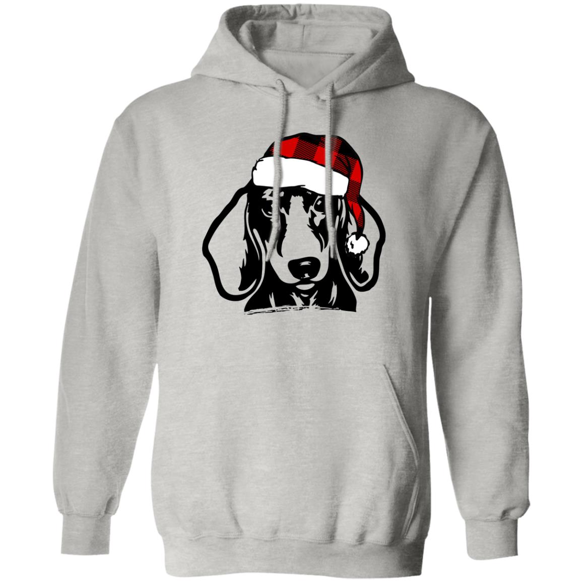 Dachshund Through The Snow l Christmas Pullover Hoodie