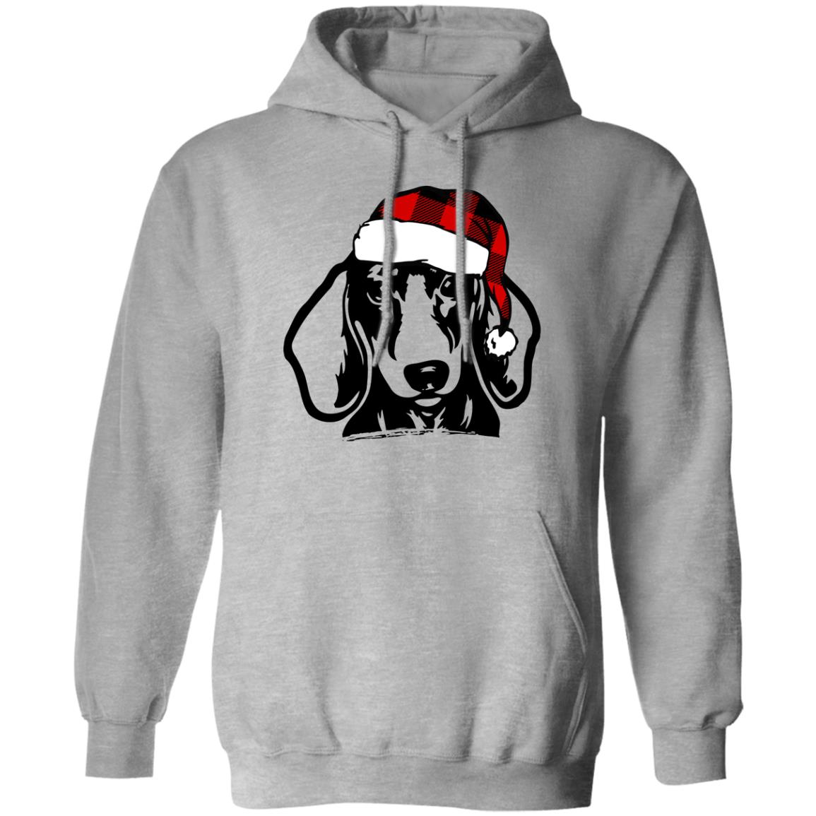 Dachshund Through The Snow l Christmas Pullover Hoodie