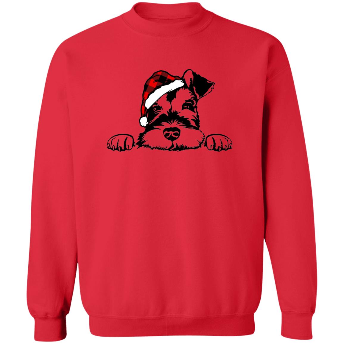 Mini Schnauzer Crewneck Pullover Sweatshirt