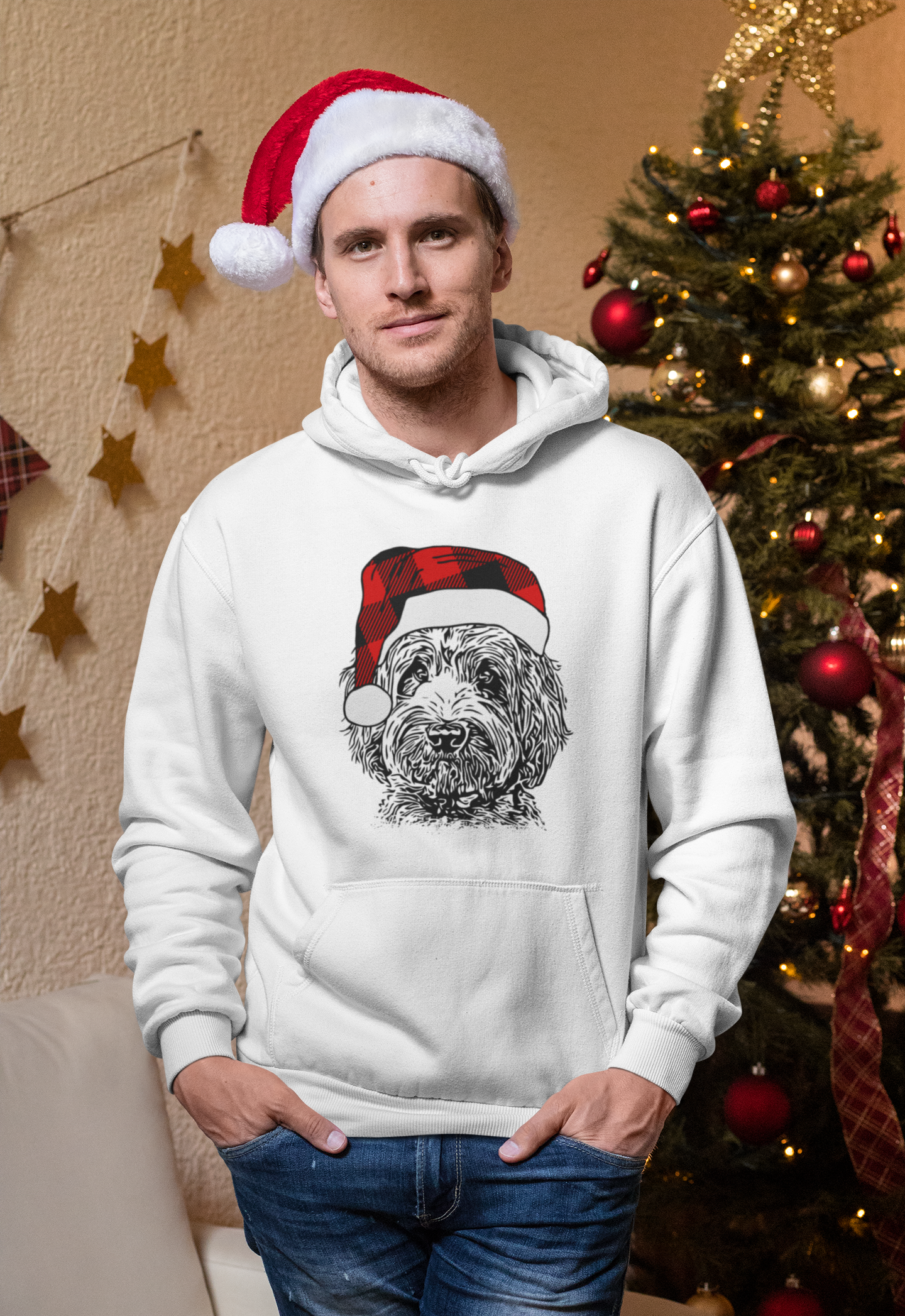 All I Want For Christmas Is A Doodle l Christmas Pullover Hoodie